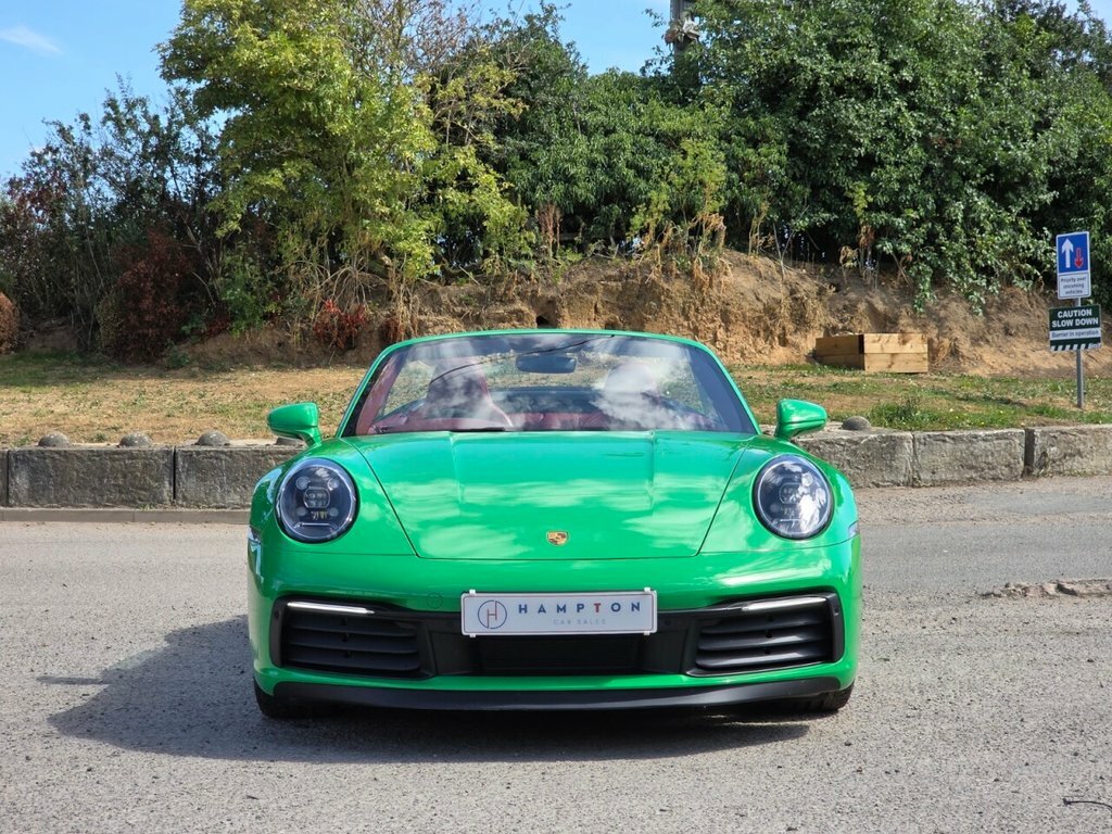 Porsche 911 Convertible Green #3