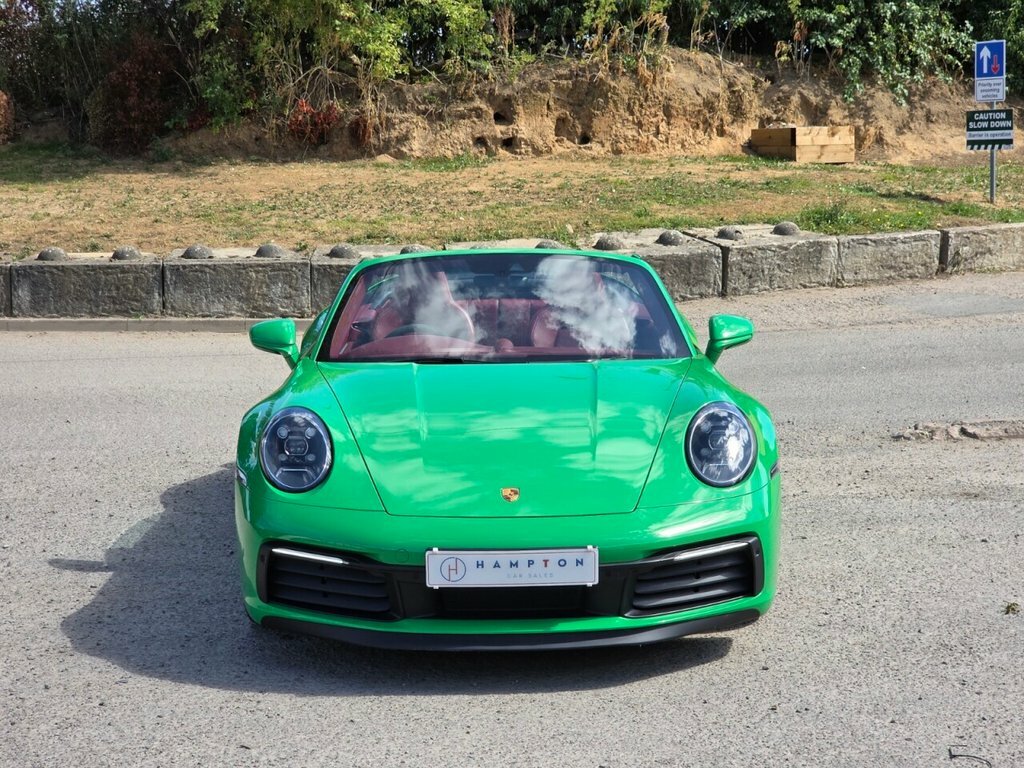 Porsche 911 Convertible Green #4