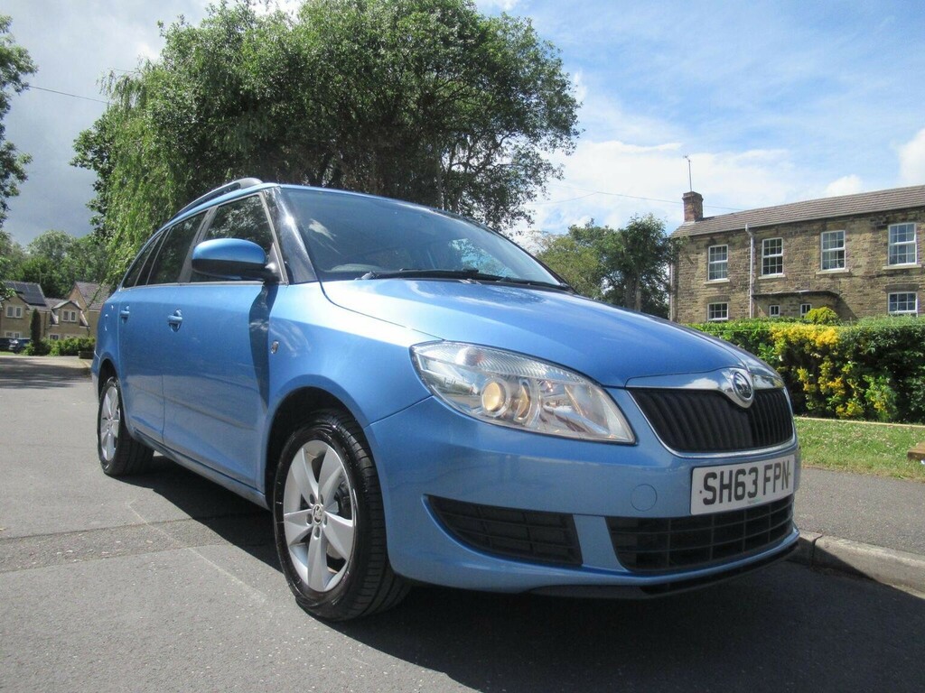 Skoda Fabia Estate 1.2 Tsi Se Euro 5 201363 SH63FPN Blue