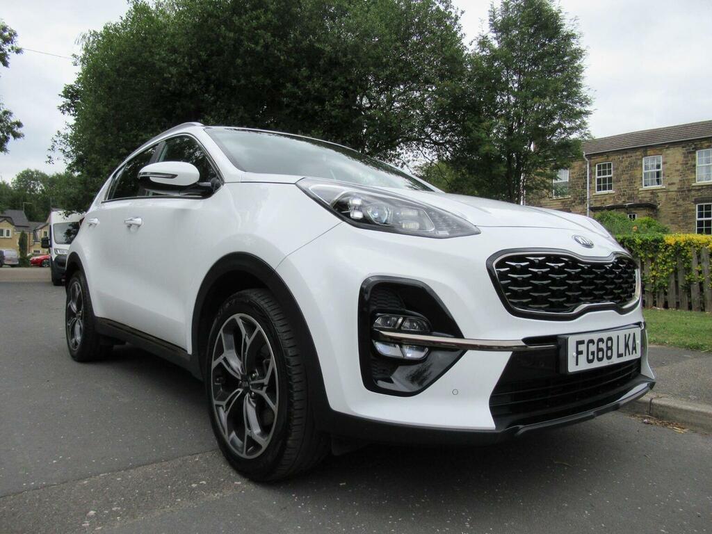 Kia Sportage 1.6 T-gdi Gt-line Euro 6 Ss White #3