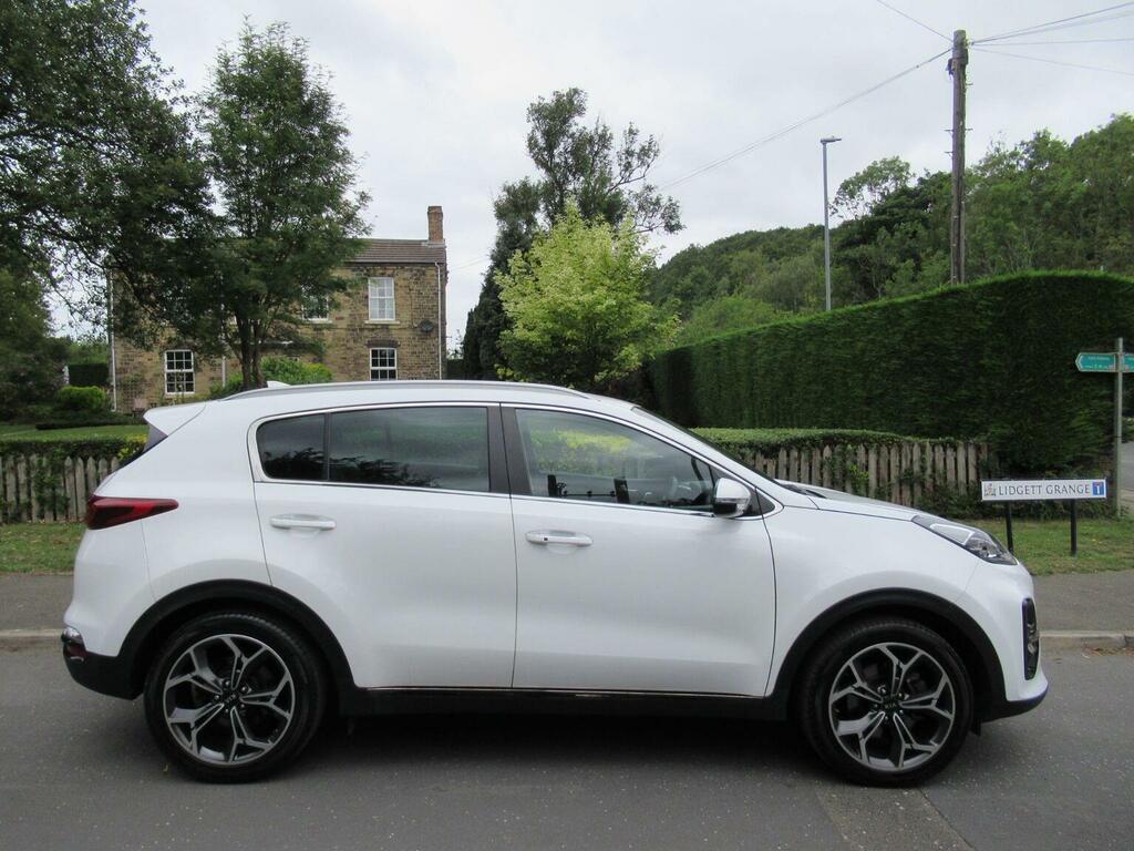 Kia Sportage 1.6 T-gdi Gt-line Euro 6 Ss White #4