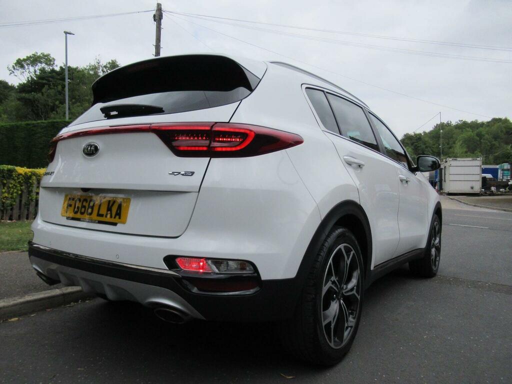 Kia Sportage 1.6 T-gdi Gt-line Euro 6 Ss White #5