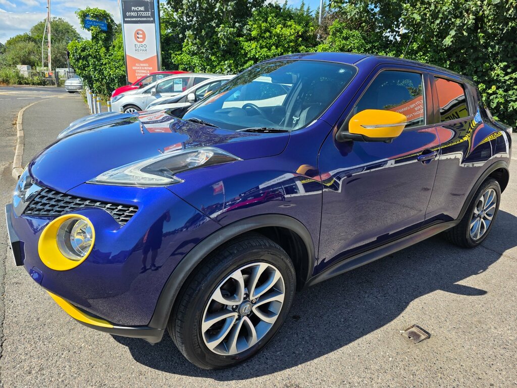 Nissan Juke 1.6 Tekna Suv Xtron Euro 6 117 Ps CE16DJJ Blue #4