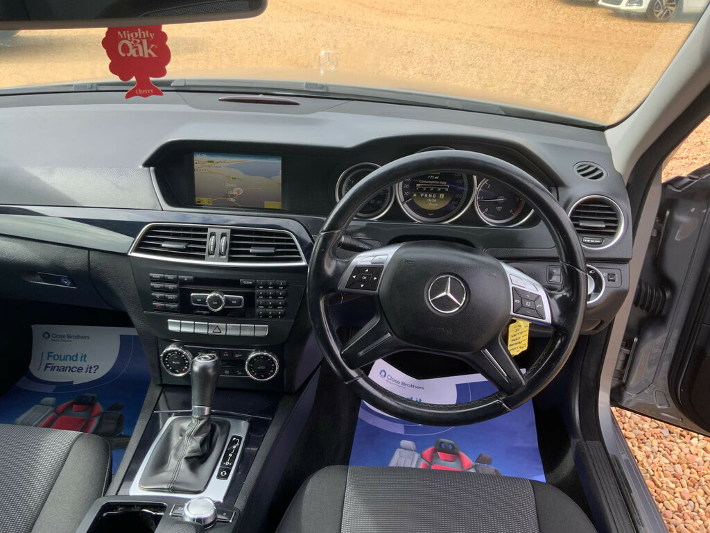 Mercedes-Benz C Class Saloon 2.1 C250 Cdi Blueefficiency Sport Euro Black #11