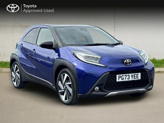 Toyota Aygo X Exclusive Manual Blue