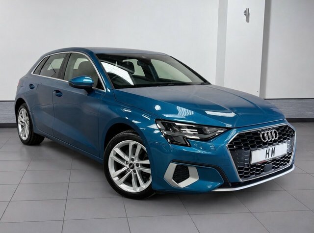 Audi A3 1.4 Tfsie 40 Sport Sportback Plug-in Hy Blue