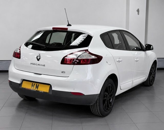 Renault Megane 1.5 Dci Energy Dynamique Tomtom Hatchback Dies White #2