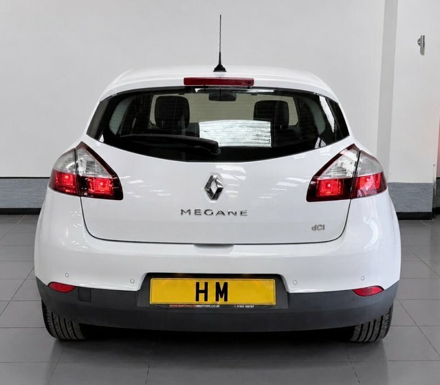 Renault Megane 1.5 Dci Energy Dynamique Tomtom Hatchback Dies White #6