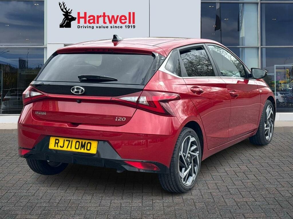 Hyundai I20 1.0 T-gdi Mhev Premium Hatchback Hybrid RJ71OMO Red #3