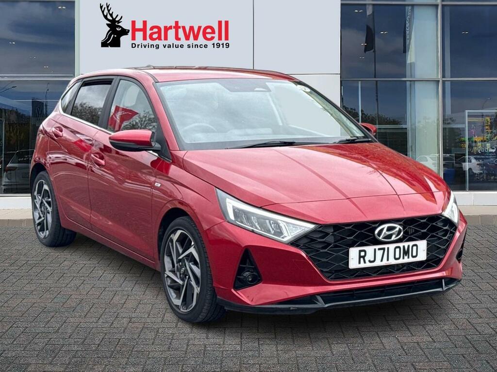 Hyundai I20 1.0 T-gdi Mhev Premium Hatchback Hybrid RJ71OMO Red