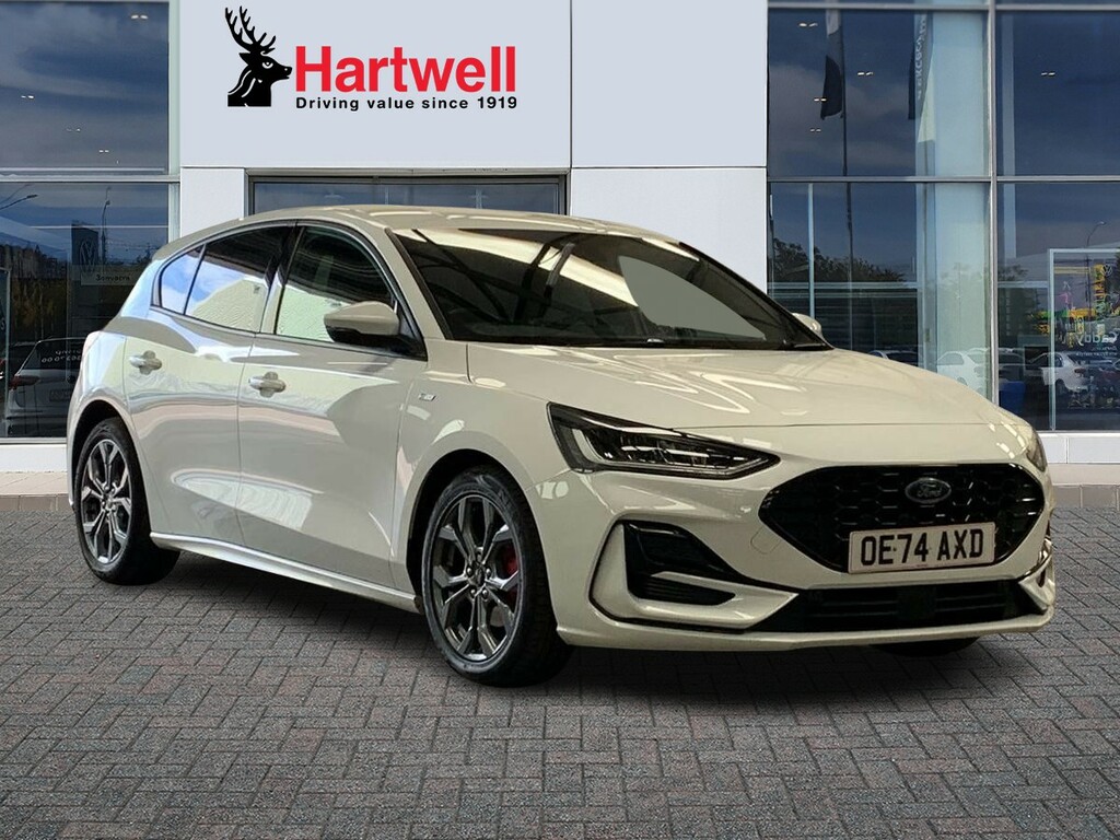 Ford Focus 1.0T Ecoboost Mhev St-line Hatchback Hy White