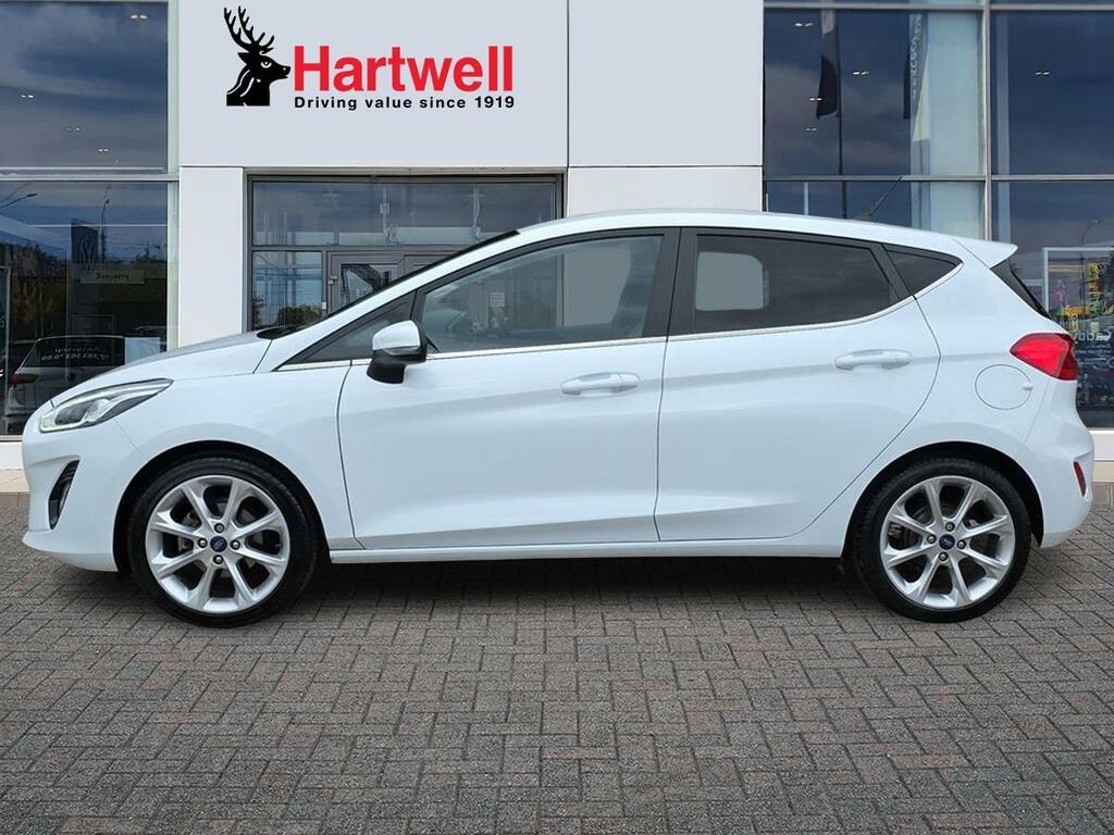 Ford Fiesta 1.0T Ecoboost Mhev Titanium X Hatchback FV71HBC White #6