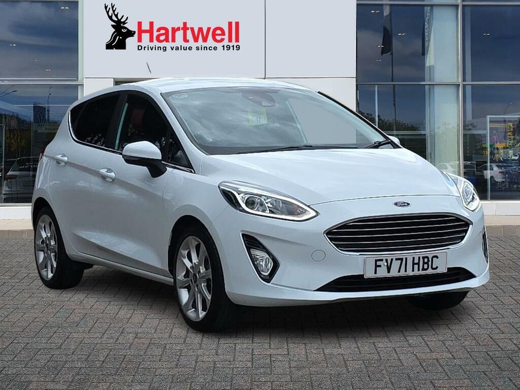 Ford Fiesta 1.0T Ecoboost Mhev Titanium X Hatchback White