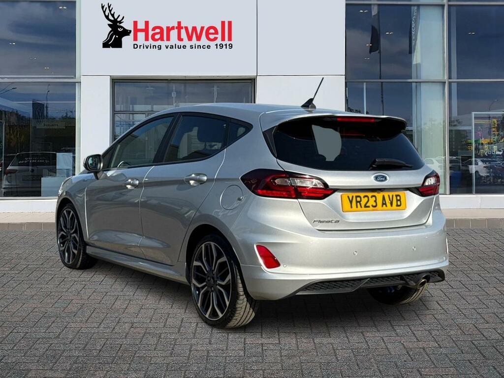Ford Fiesta 1.0 Ecoboost St-line X YR23AVB Silver #5