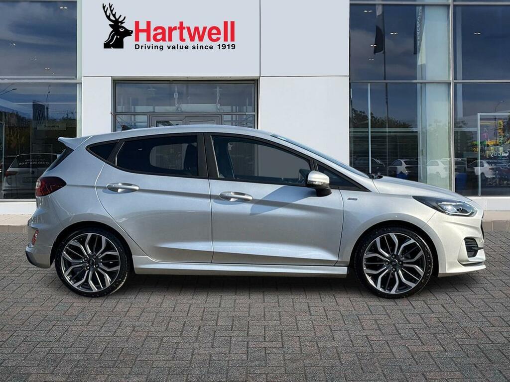 Ford Fiesta 1.0 Ecoboost St-line X YR23AVB Silver #2