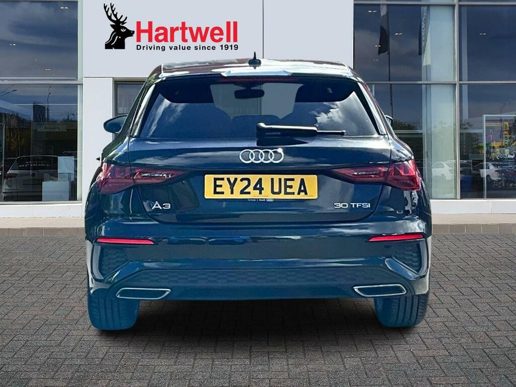 Audi A3 1.0 Tfsi 30 S Line Sportback S Tronic E Black #4