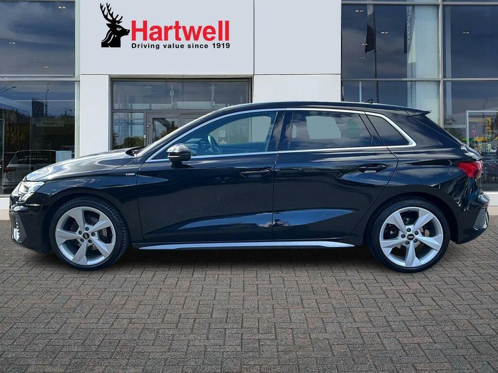 Audi A3 1.0 Tfsi 30 S Line Sportback S Tronic E Black #6