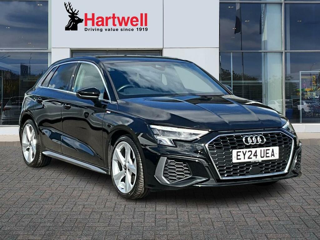 Audi A3 1.0 Tfsi 30 S Line Sportback S Tronic E Black
