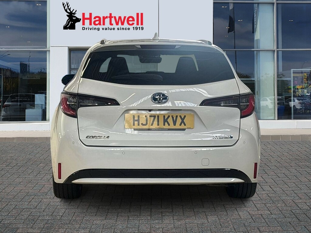 Toyota Corolla 1.8 Vvt-h Gpf Design Touring Sports Hyb White #6