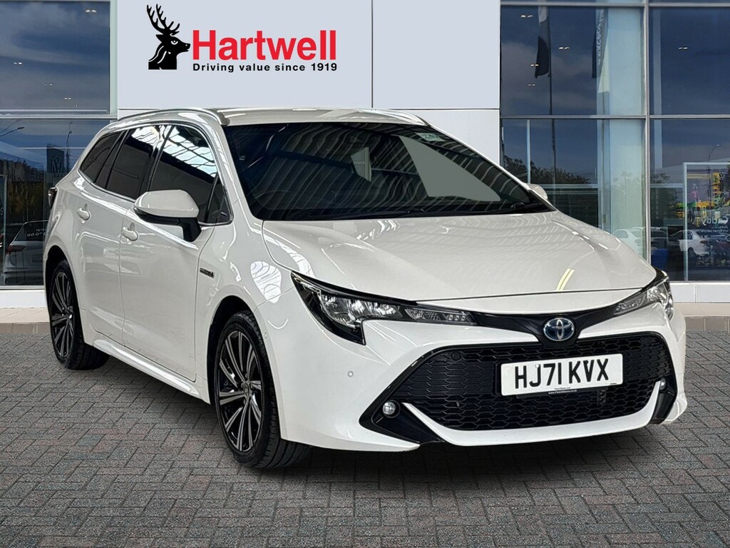 Toyota Corolla 1.8 Vvt-h Gpf Design Touring Sports Hyb White