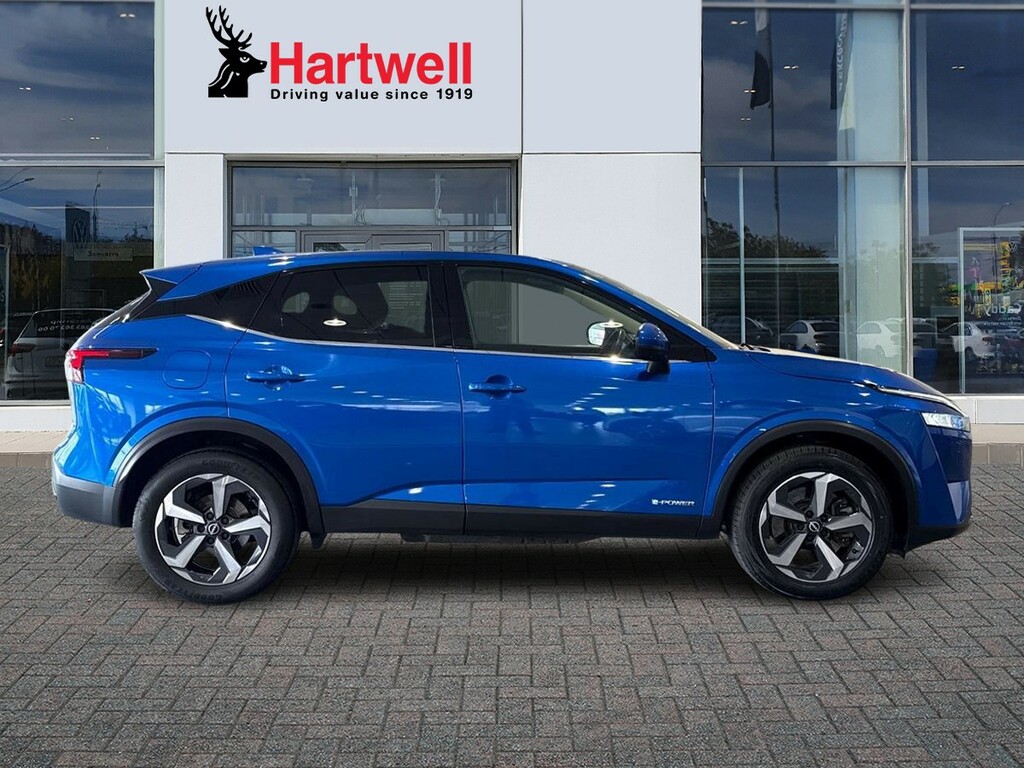 Nissan Qashqai 1.5 H E-power N-connecta Suv Hybrid Aut AE23YWH Blue #2