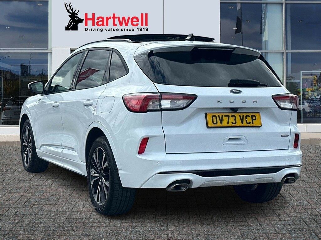 Ford Kuga 2.5H Duratec St-line X Edition Suv Hybr White #5