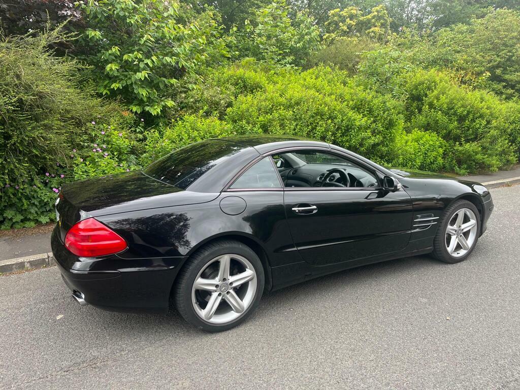 Mercedes-Benz SL Class 5.0 Sl500 Black #5