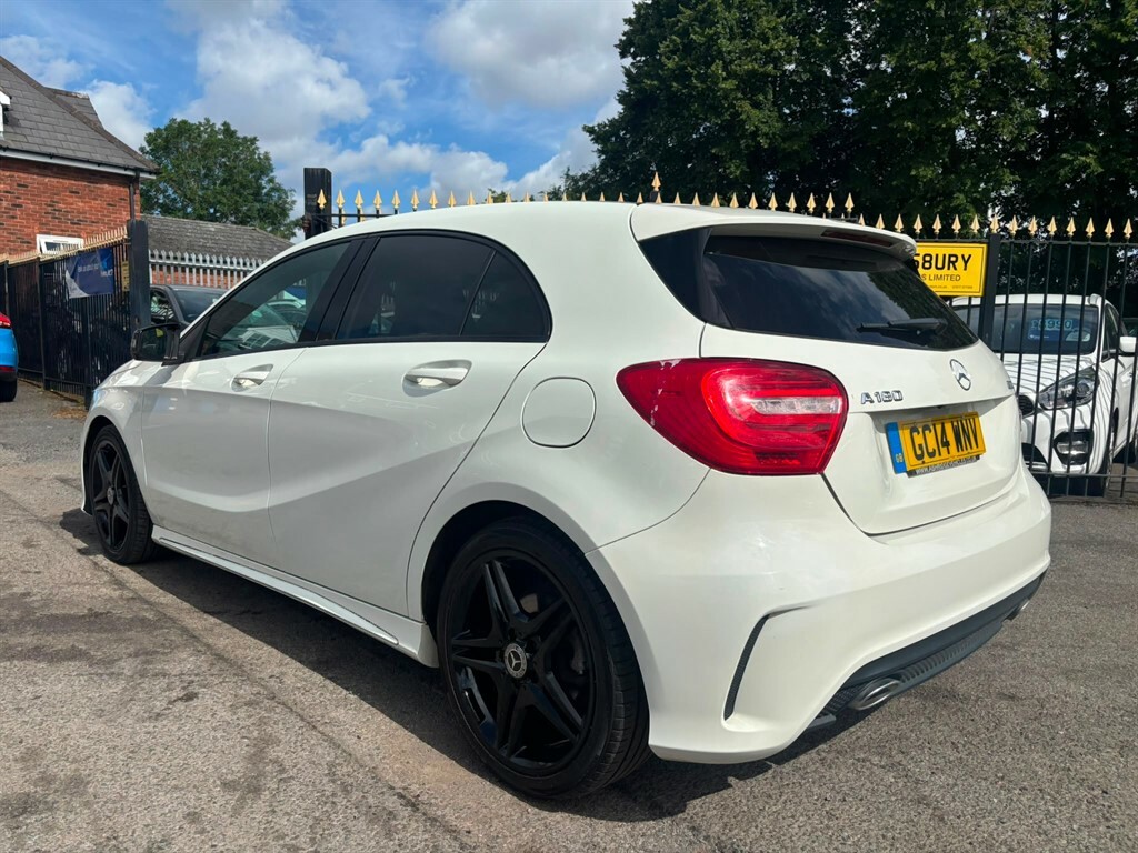 Mercedes-Benz A Class Hatchback 1.6 A200 Amg Night Edition 7G-dct Euro 6 White #6
