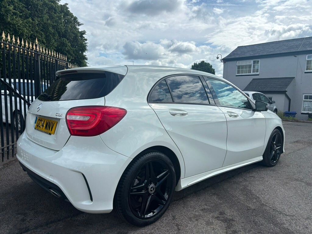 Mercedes-Benz A Class Hatchback 1.6 A200 Amg Night Edition 7G-dct Euro 6 White #17
