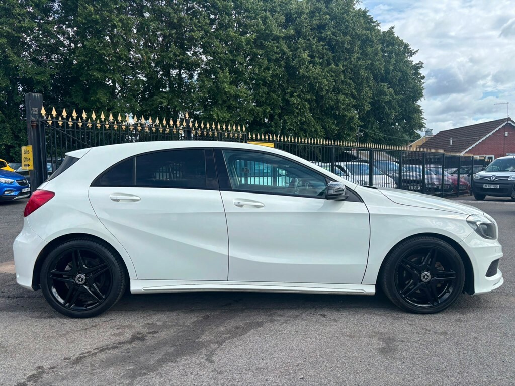 Mercedes-Benz A Class Hatchback 1.6 A200 Amg Night Edition 7G-dct Euro 6 White #7