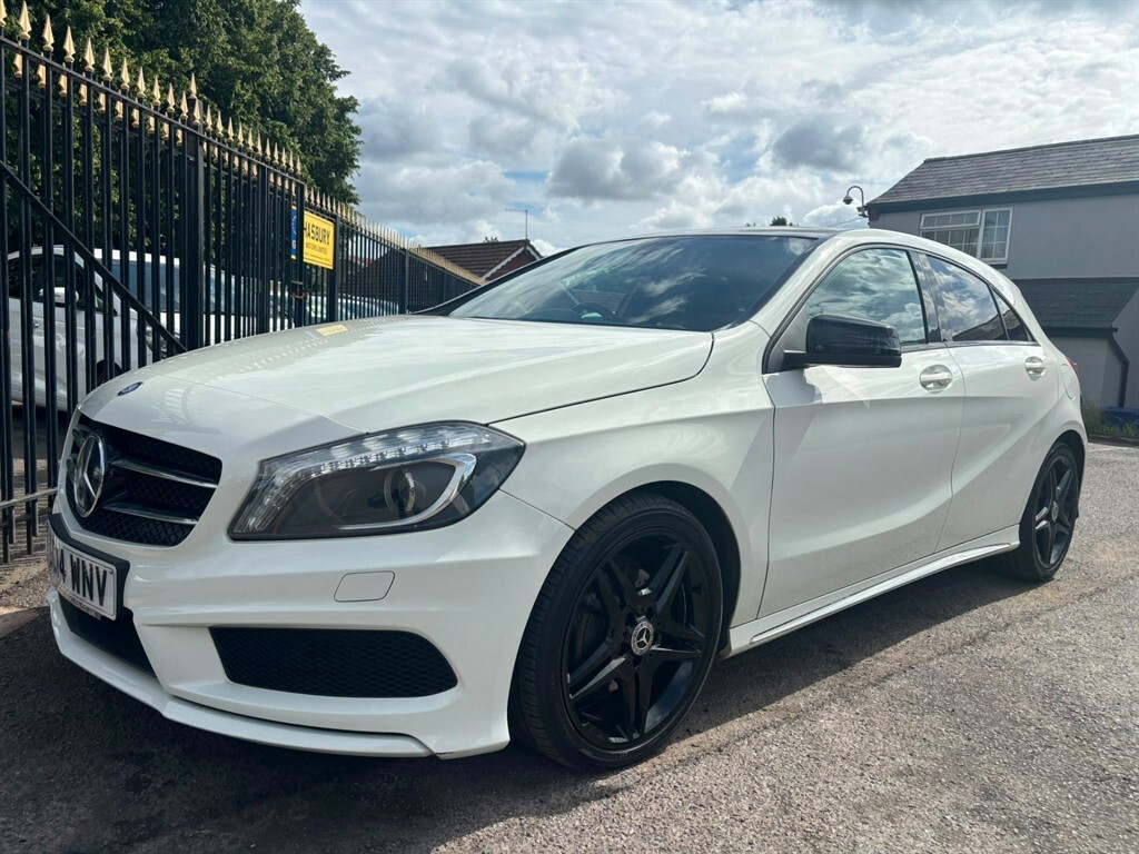 Mercedes-Benz A Class Hatchback 1.6 A200 Amg Night Edition 7G-dct Euro 6 White #9