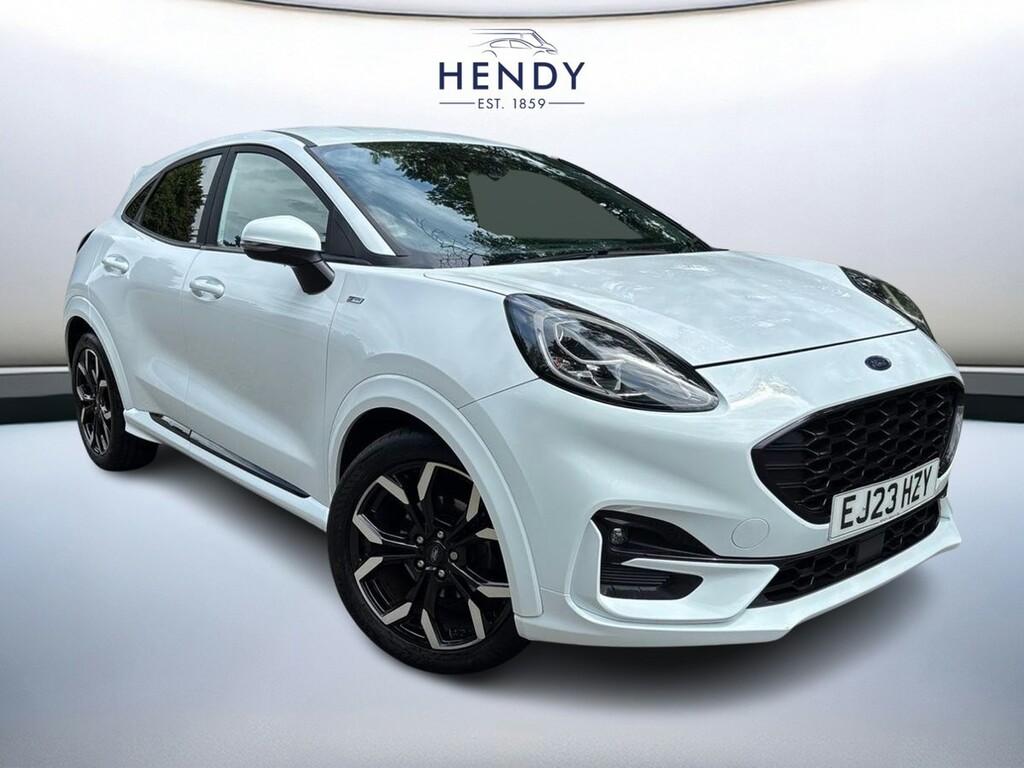 Ford Puma 1.0 Ecoboost Hybrid Mhev 155 St-line X White