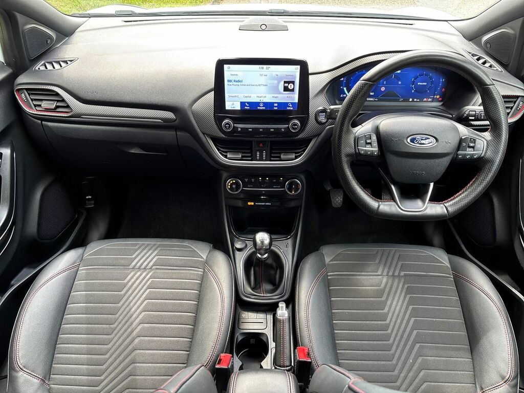 Ford Puma 1.0 Ecoboost Hybrid Mhev 155 St-line X EJ23HZY White #3