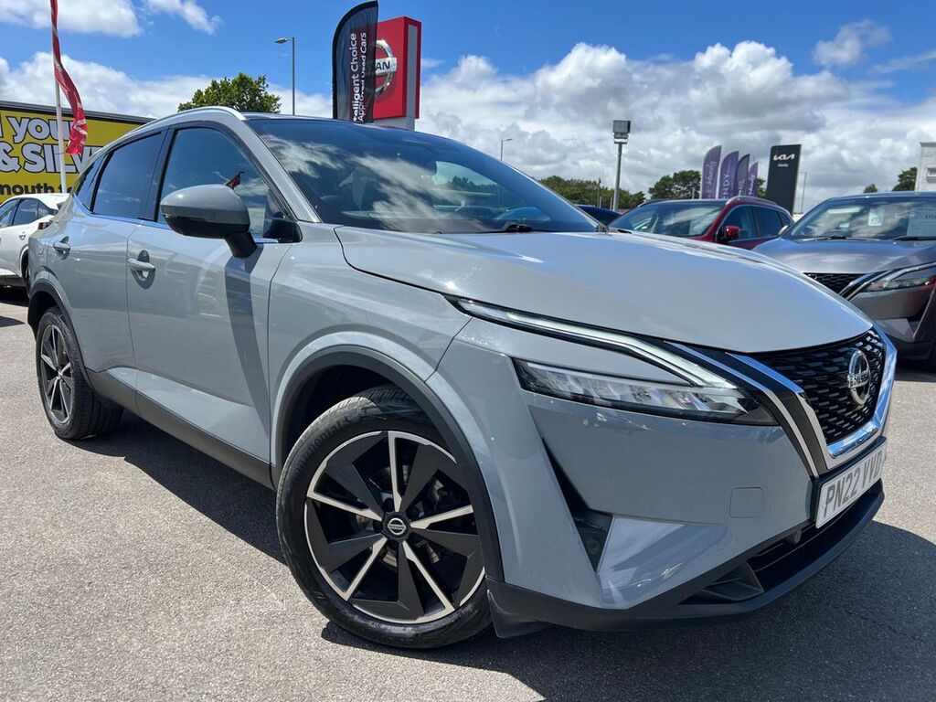 Nissan Qashqai 1.3 Dig-t Mh Tekna PN22VVD Grey #3