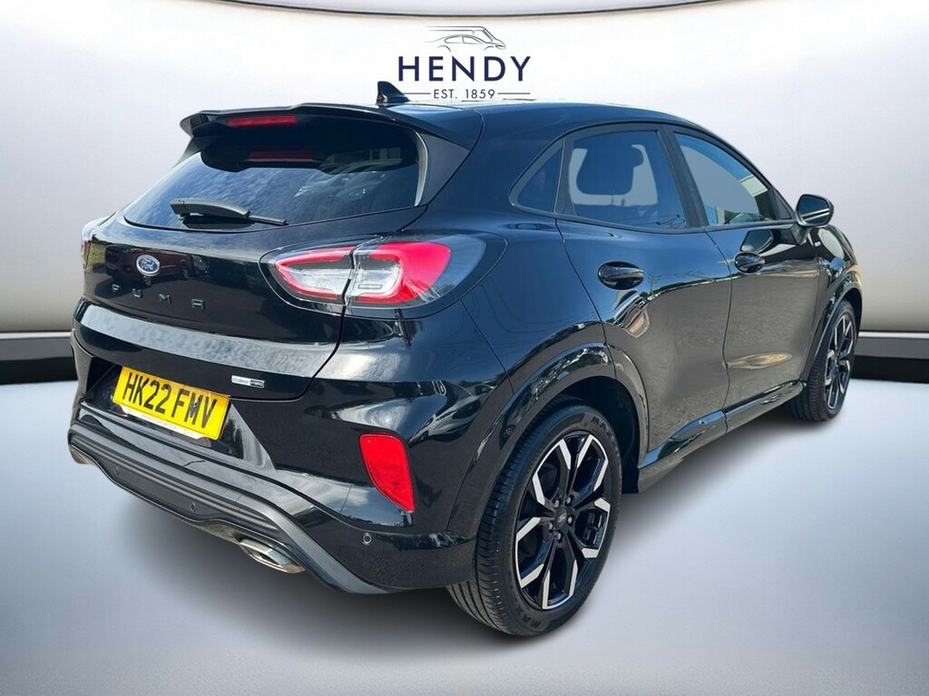 Ford Puma 1.0 Ecoboost Hybrid Mhev St-line X Dct HK22FMV Black #4