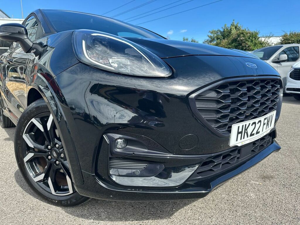 Ford Puma 1.0 Ecoboost Hybrid Mhev St-line X Dct HK22FMV Black #3