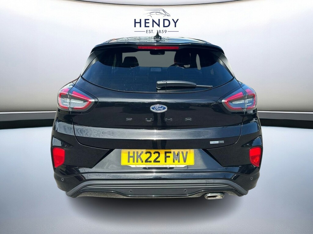 Ford Puma 1.0 Ecoboost Hybrid Mhev St-line X Dct HK22FMV Black #5