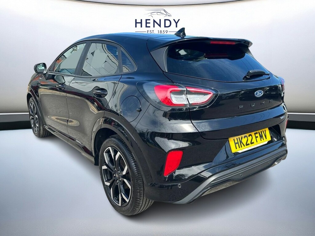 Ford Puma 1.0 Ecoboost Hybrid Mhev St-line X Dct HK22FMV Black #6
