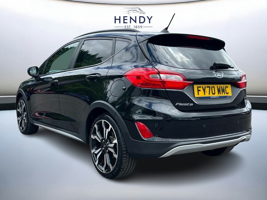 Ford Fiesta 1.0 Ecoboost 125 Active X Edition FY70WMC Black #6