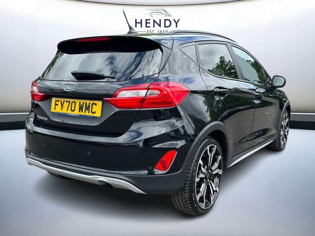 Ford Fiesta 1.0 Ecoboost 125 Active X Edition FY70WMC Black #4