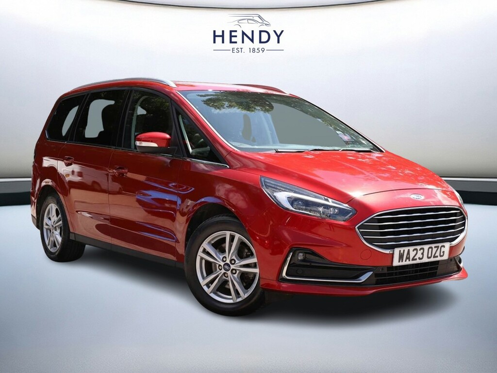 Ford Galaxy 2.5 Fhev 190 Titanium Cvt Red