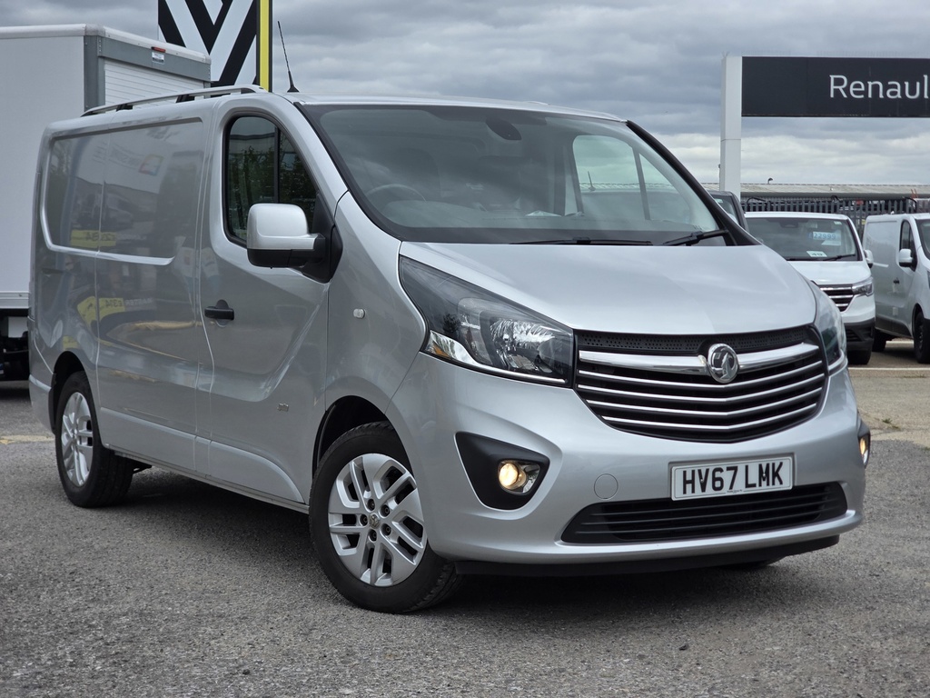 Vauxhall Vivaro 2700 1.6Cdti Biturbo 145Ps H1 Ltd Edition Nav Van Silver