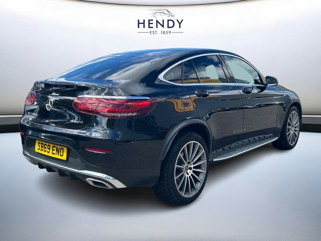 Mercedes-Benz GLC Class Glc 220D Amg Line Prem Cpe 4Matic Fl 2019 Black #4
