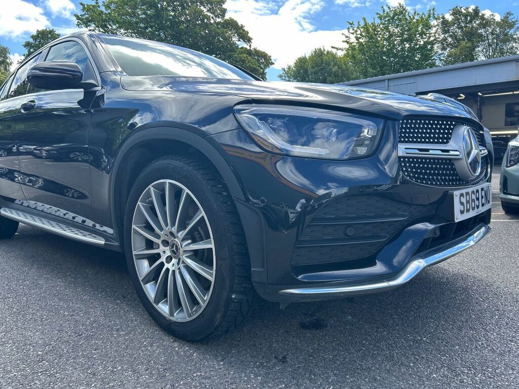 Mercedes-Benz GLC Class Glc 220D Amg Line Prem Cpe 4Matic Fl 2019 Black #3