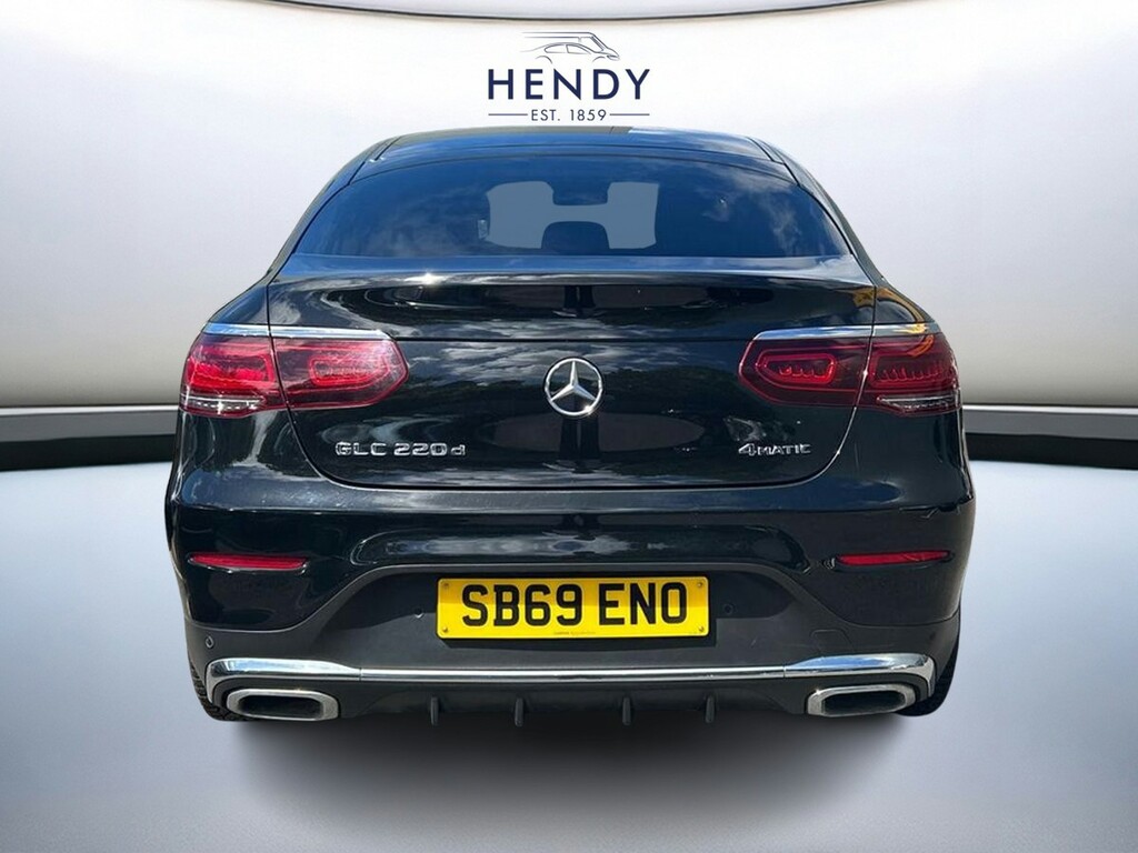Mercedes-Benz GLC Class Glc 220D Amg Line Prem Cpe 4Matic Fl 2019 Black #5
