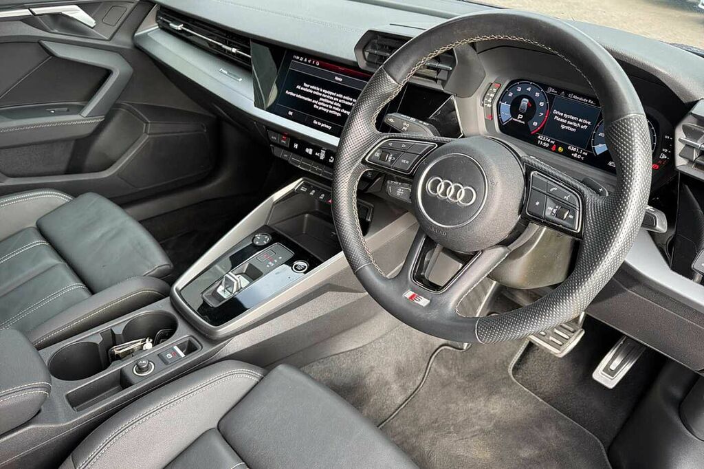Audi A3 S Line 35 Tfsi 150 Ps S Tronic GJ23OKV Blue #6