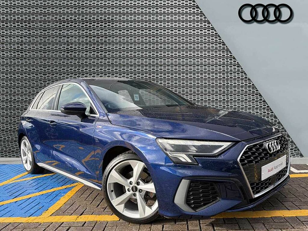 Audi A3 S Line 35 Tfsi 150 Ps S Tronic Blue