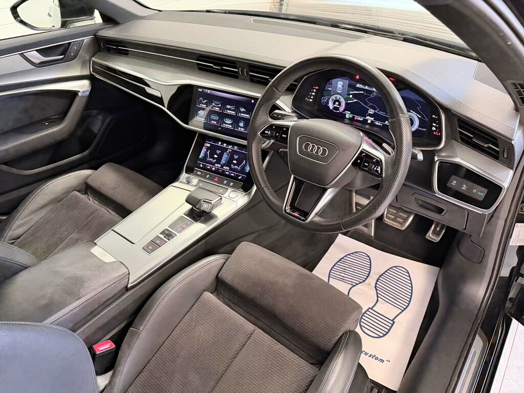 Audi A6 2.0 Tdi Quattro Black Edition S Tronic Estate Blue #9
