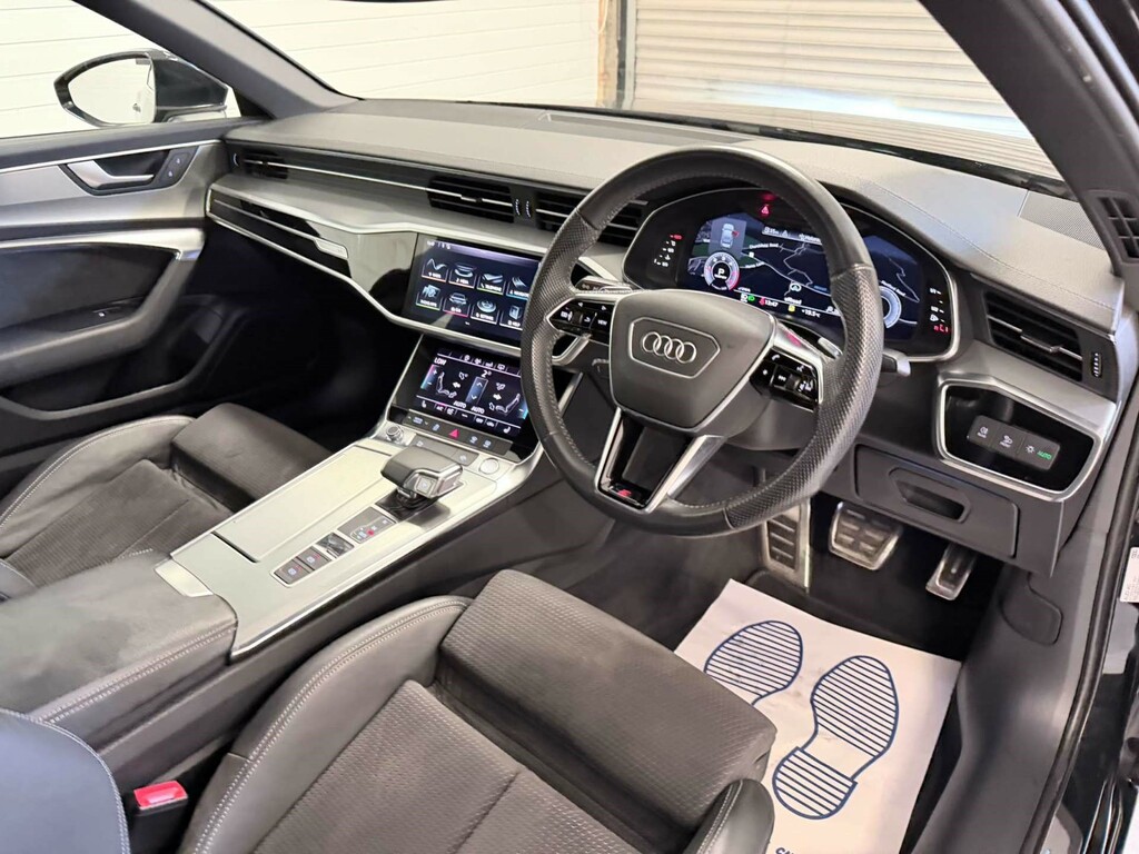 Audi A6 2.0 Tdi Quattro Black Edition S Tronic Estate Blue #28