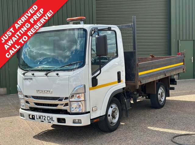 Isuzu N35.125 Twin Wheel Tipper Swb, Euro 6 White #1